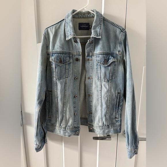 Topman Other - Topman Light Wash Denim Jacket